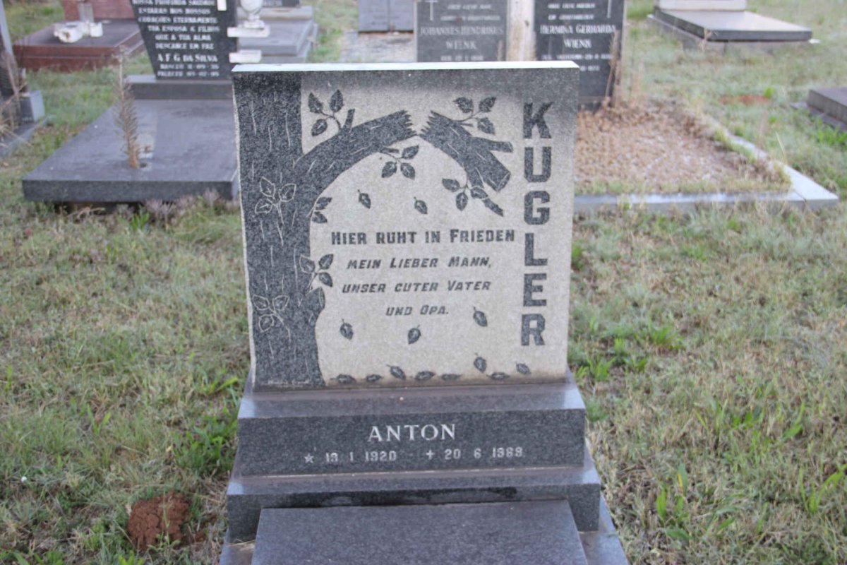 KUGLER Anton 1920-1969