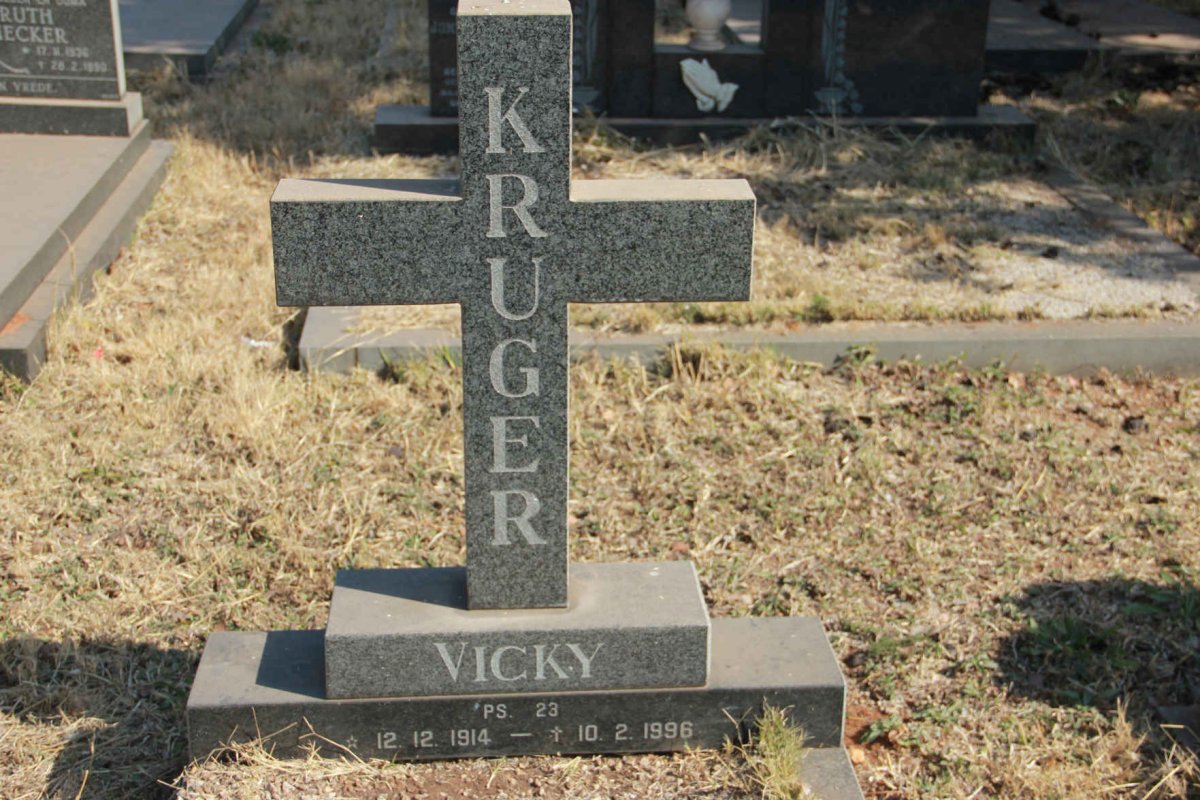 KRUGER Vicky 1914-1996