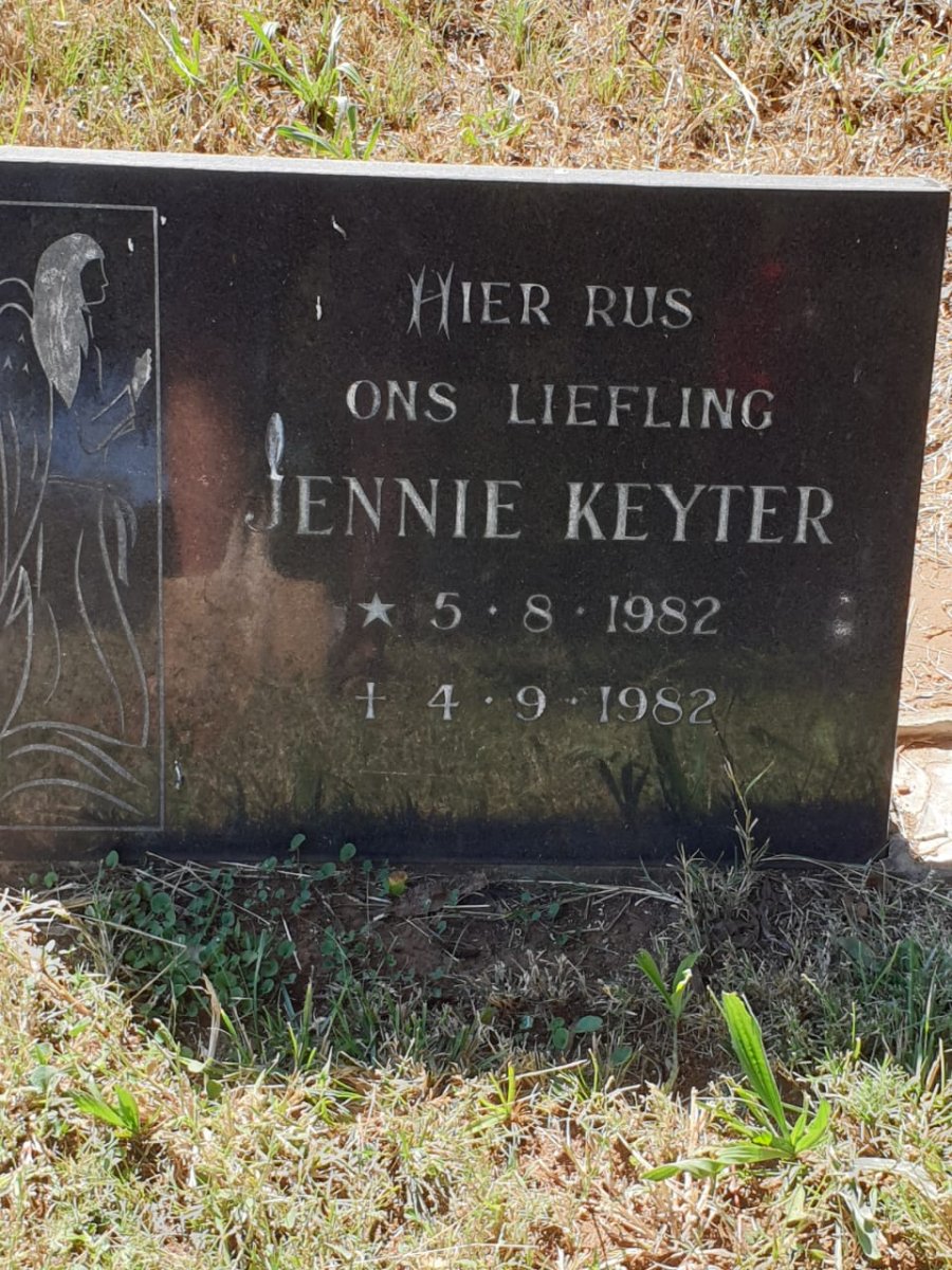KEYTER Jennie 1982-1982