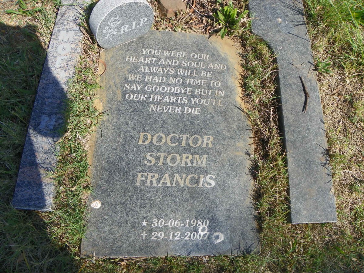 MO?EN Doctor Storm Francis 1980-2007
