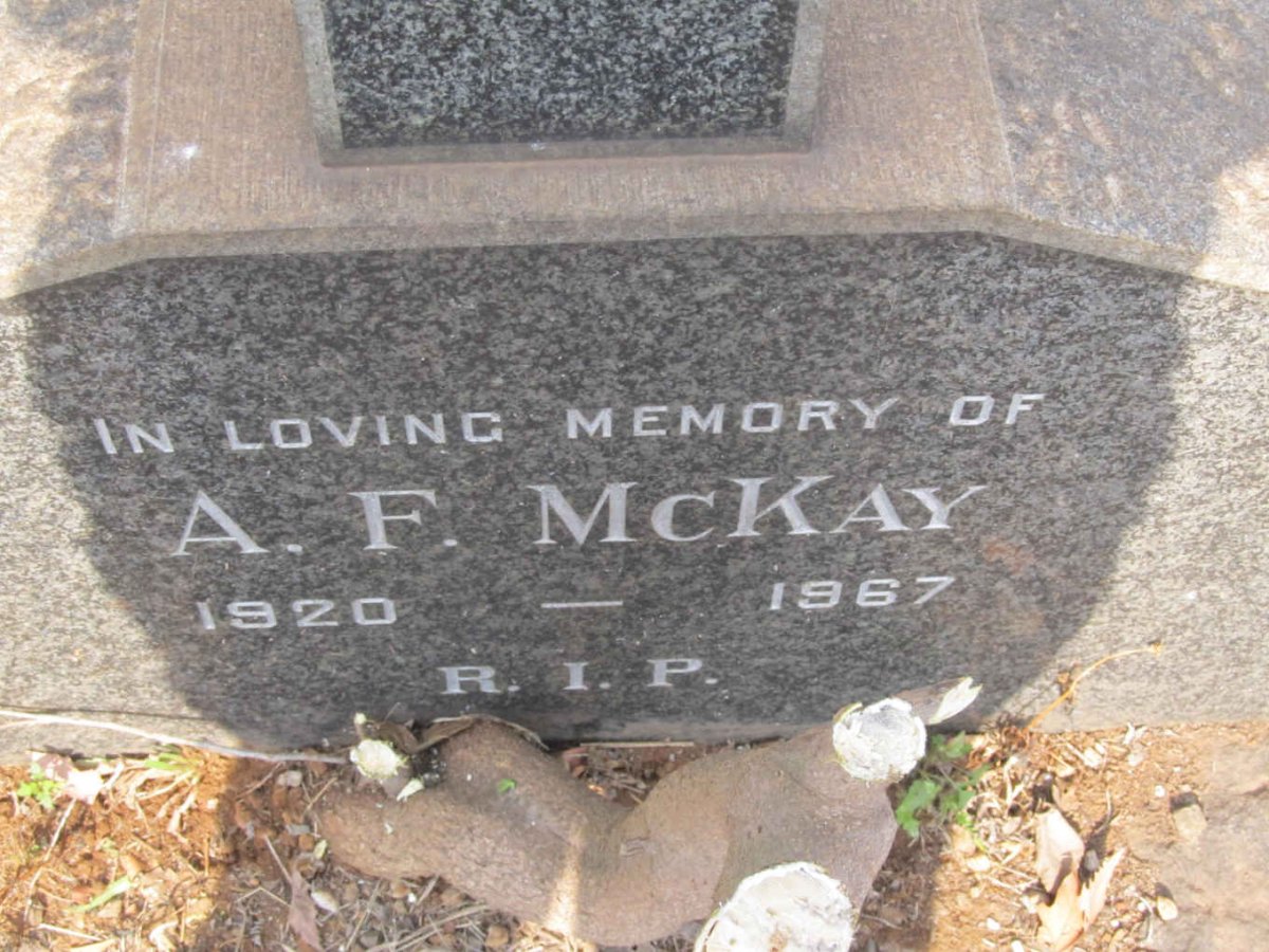 McKAY A.F. 1920-1967