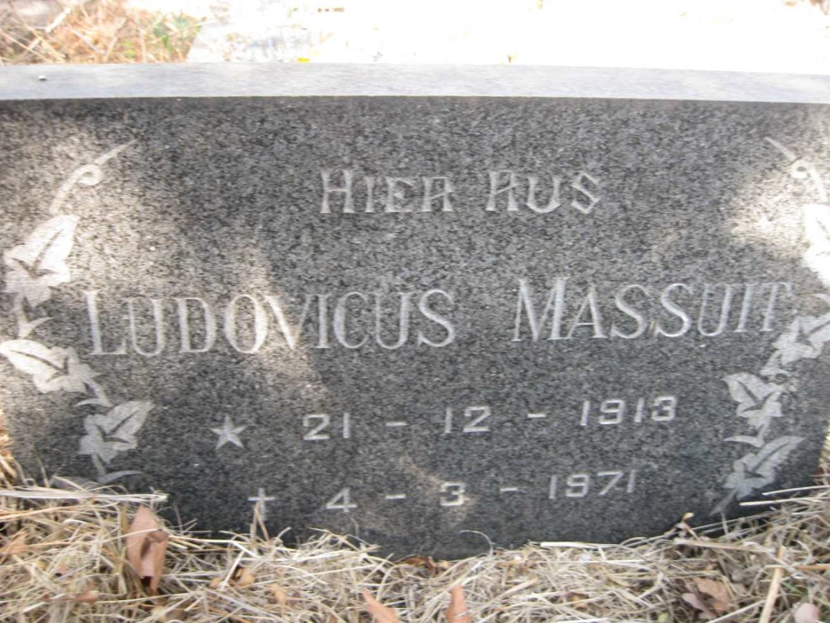 MASSUIT Ludovicus 1913-1971