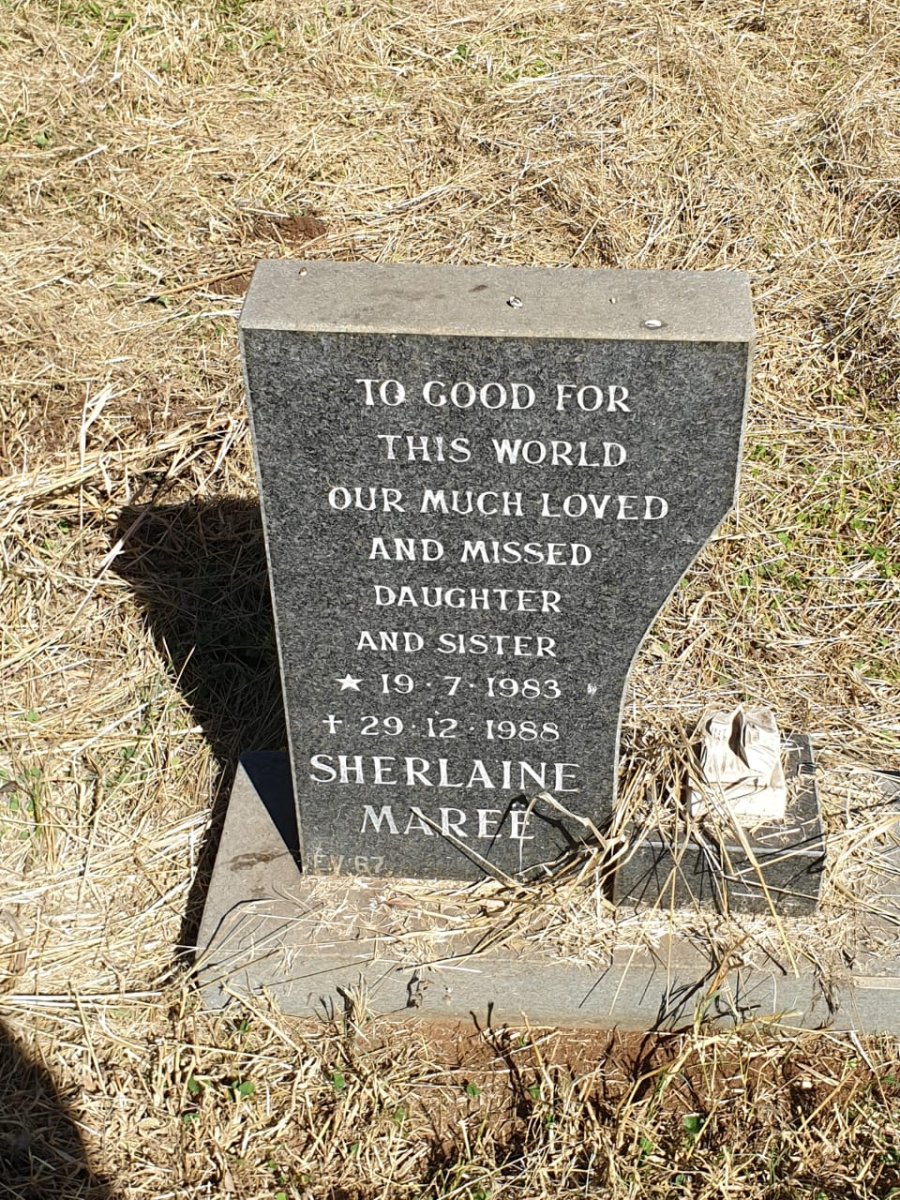 MAREE Sherlaine 1983-1988