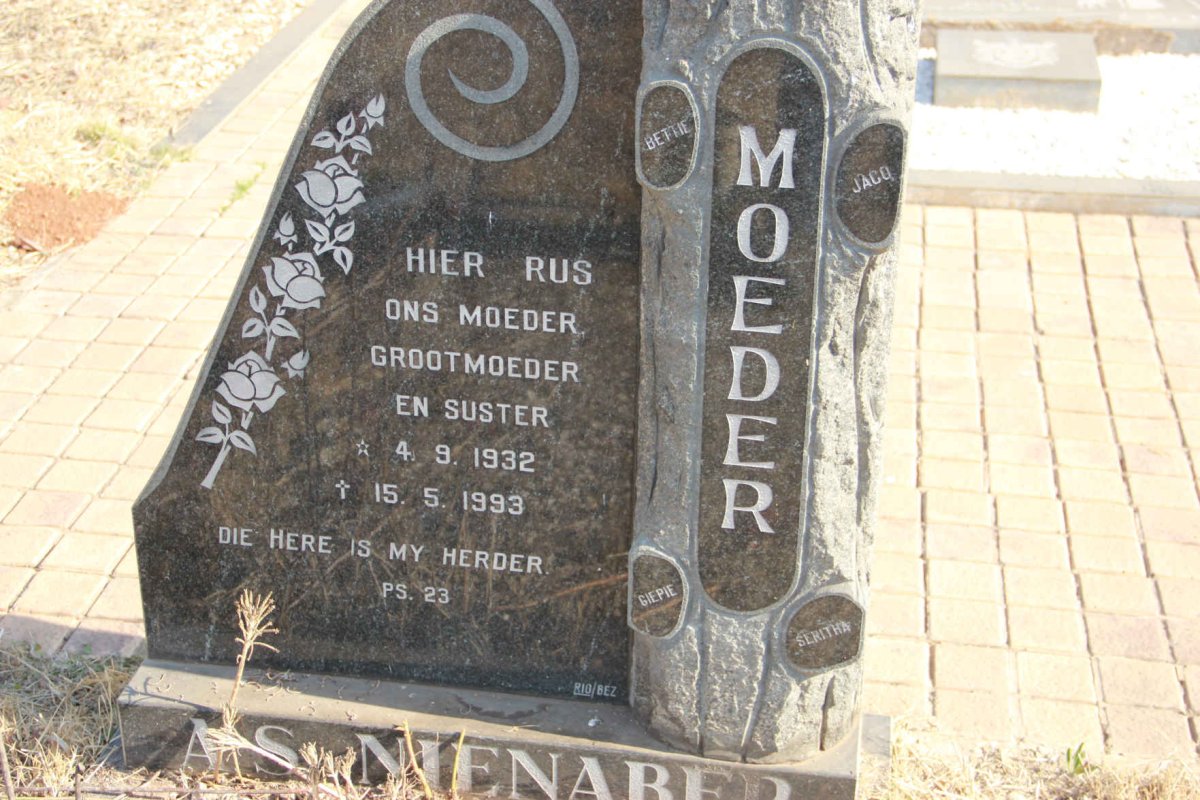NIENABER A.S. 1932-1993