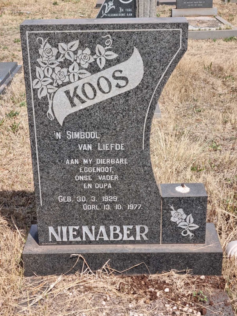 NIENABER Koos 1929-1977