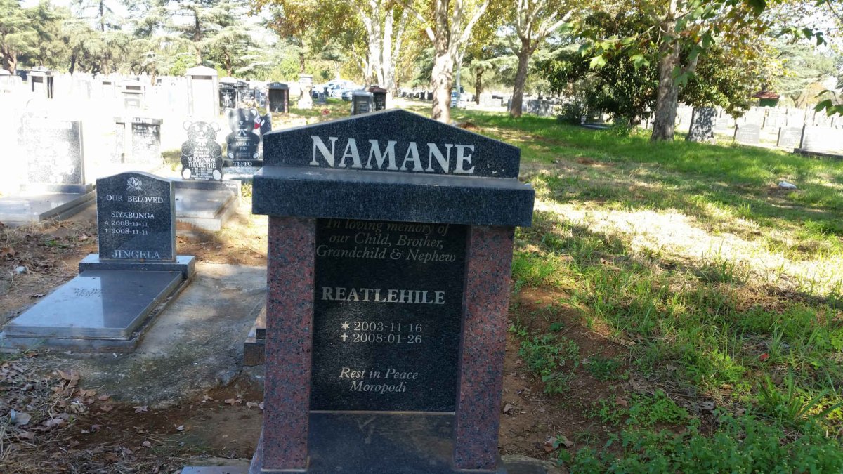 NAMANE Reatlehile 2003-2008