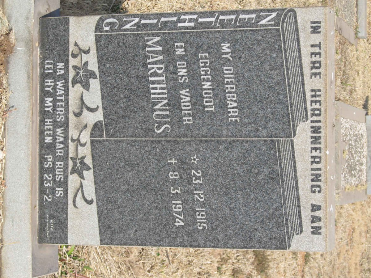 NEETHLING Marthinus 1915-1974