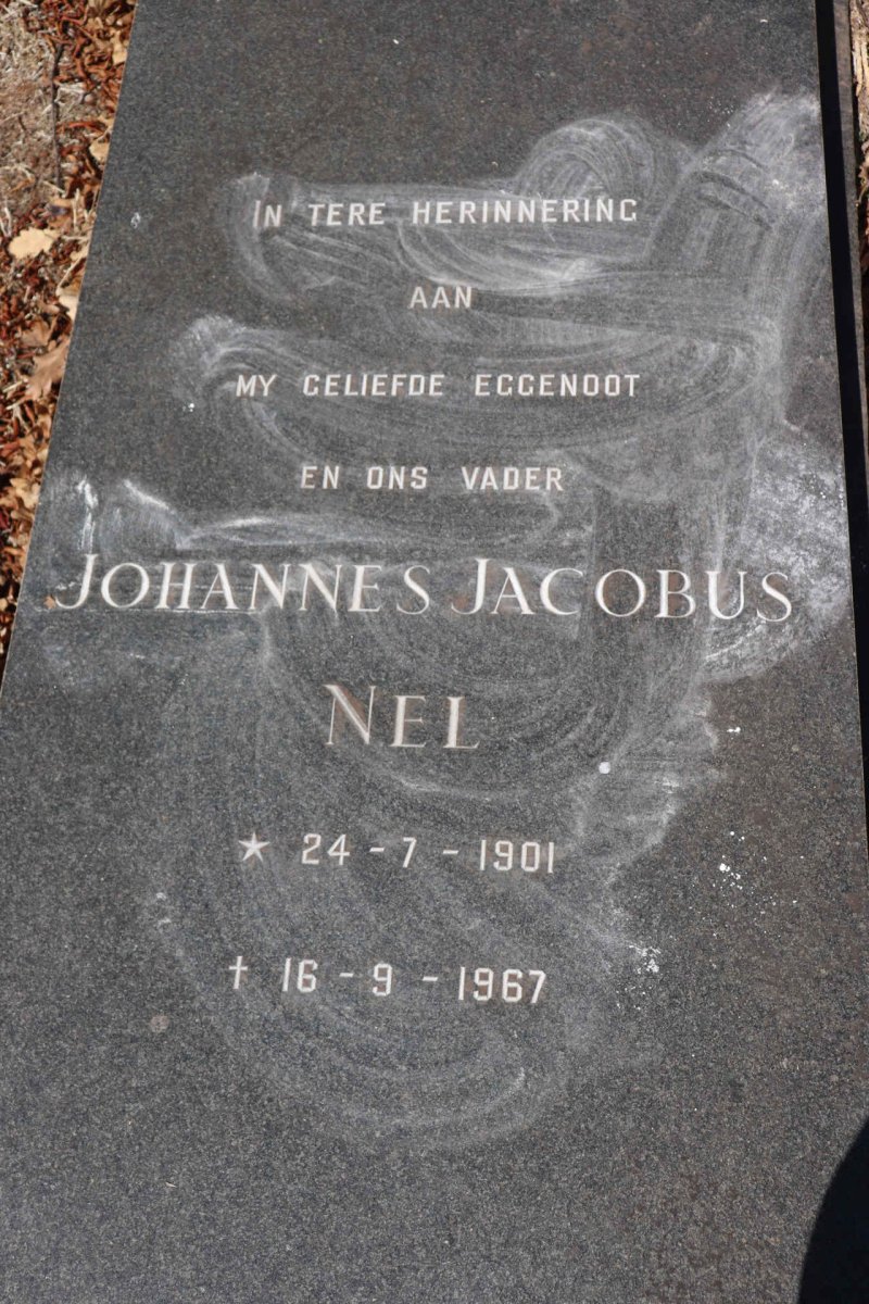 NEL Johannes Jacobus 1901-1967