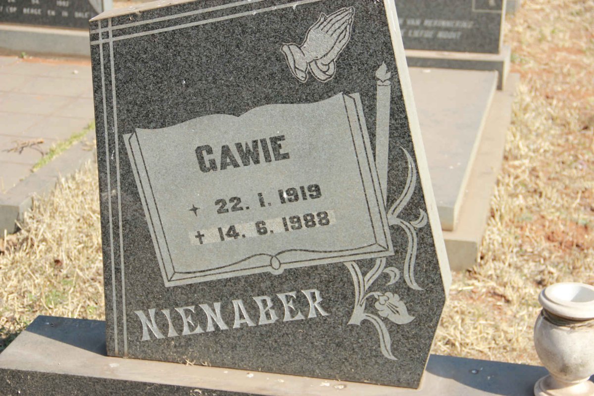NIENABER Gawie 1919-1988