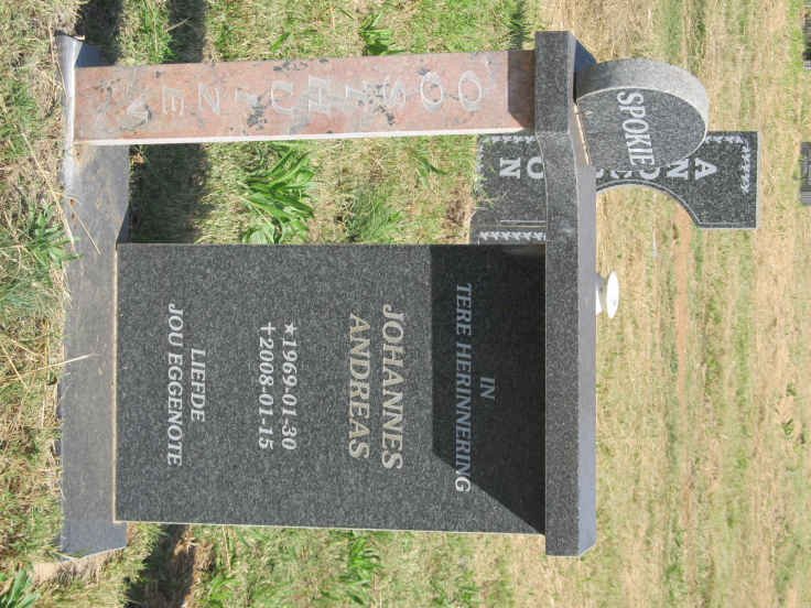 OOSTHUIZEN Johannes Andreas 1969-2008