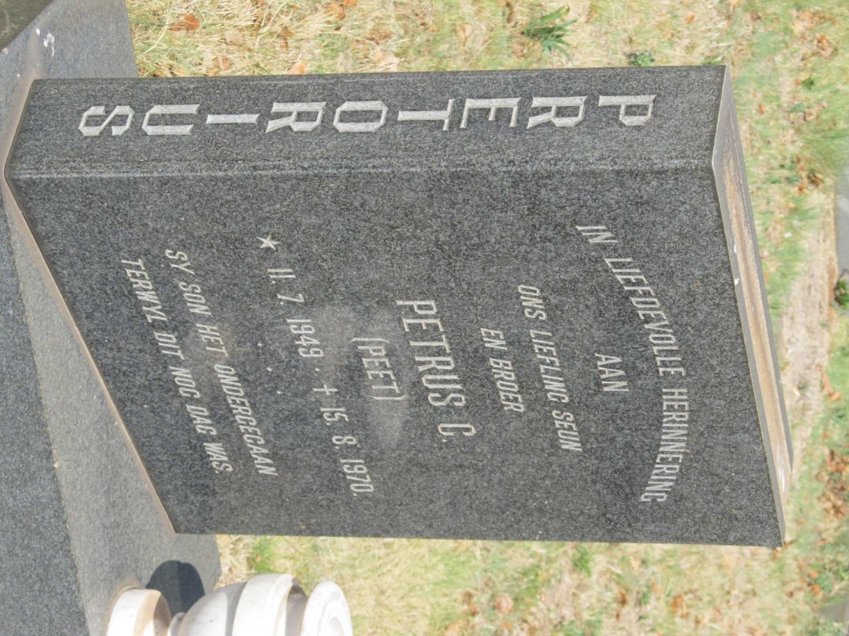 PRETORIUS Petrus C. 1949-1970