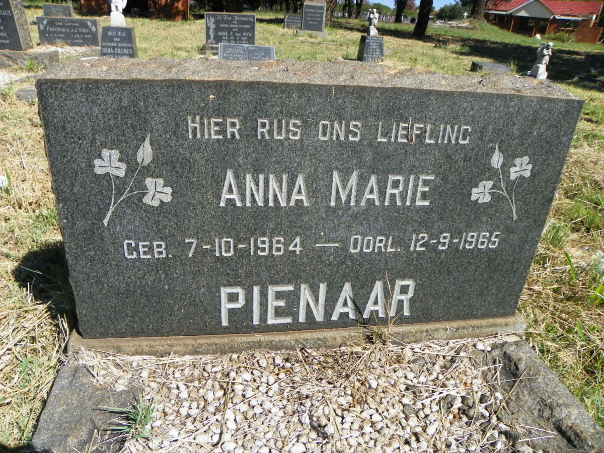 PIENAAR Anna Marie 1964-1965
