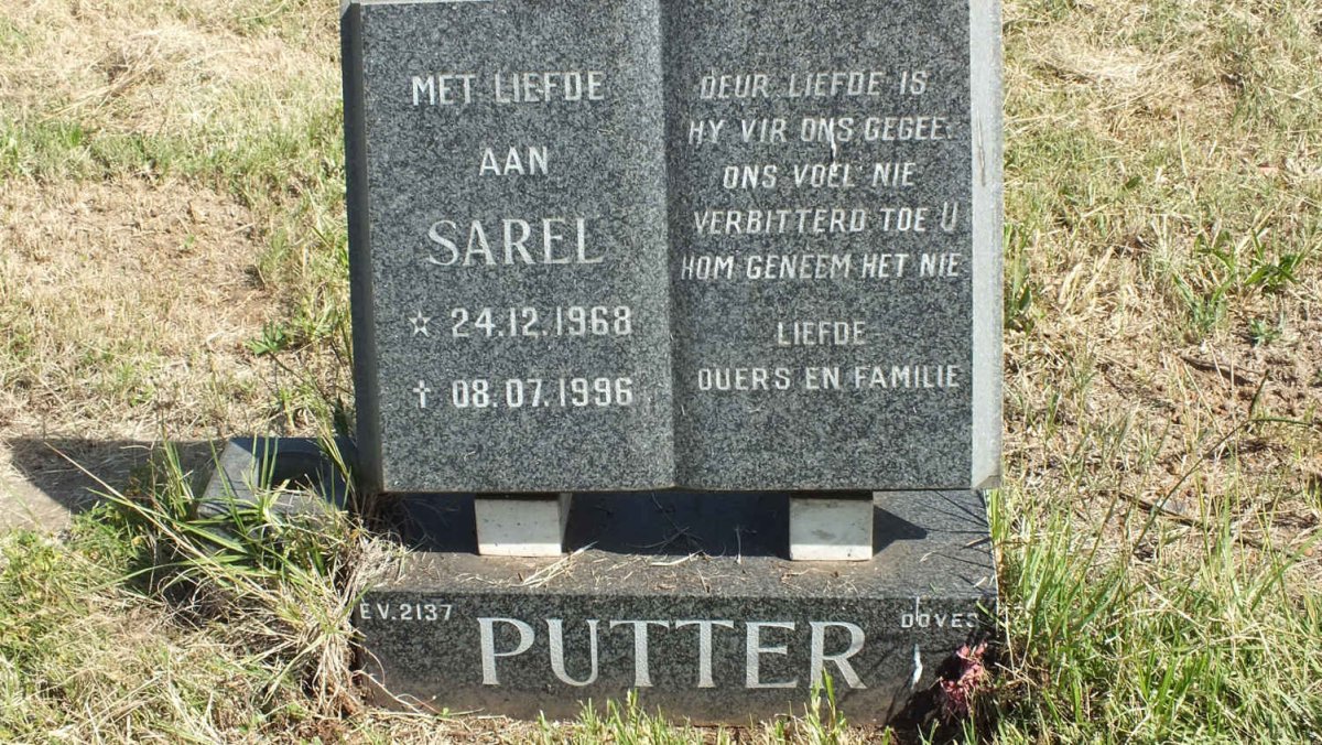 PUTTER Sarel 1968-1996