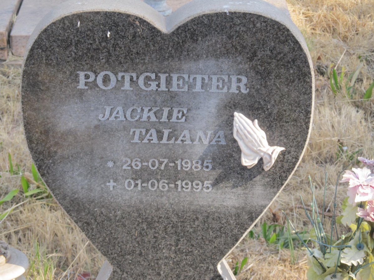 POTGIETER Jackie Talana 1985-1995