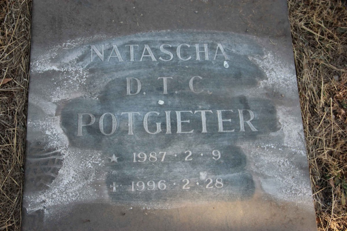 POTGIETER Natascha D.T.C. 1987-1996