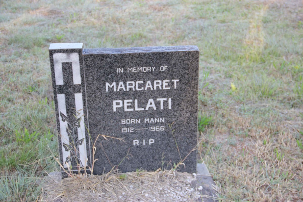 PELATI Margaret nee MANN 1912-1966