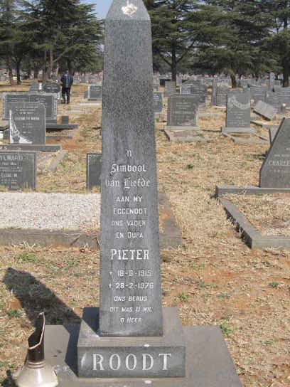 ROODT Pieter 1915-1976