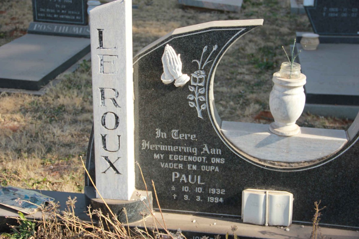 ROUX Paul, le 1932-1994