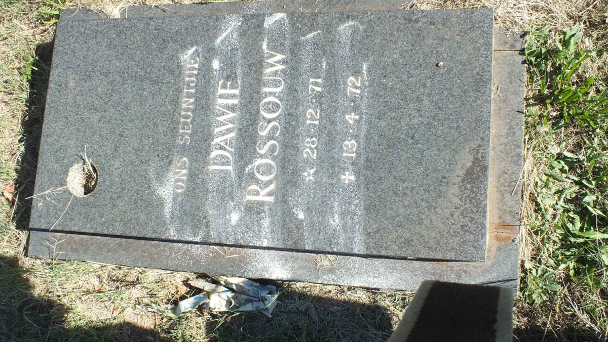 ROSSOUW Dawie 1971-1972