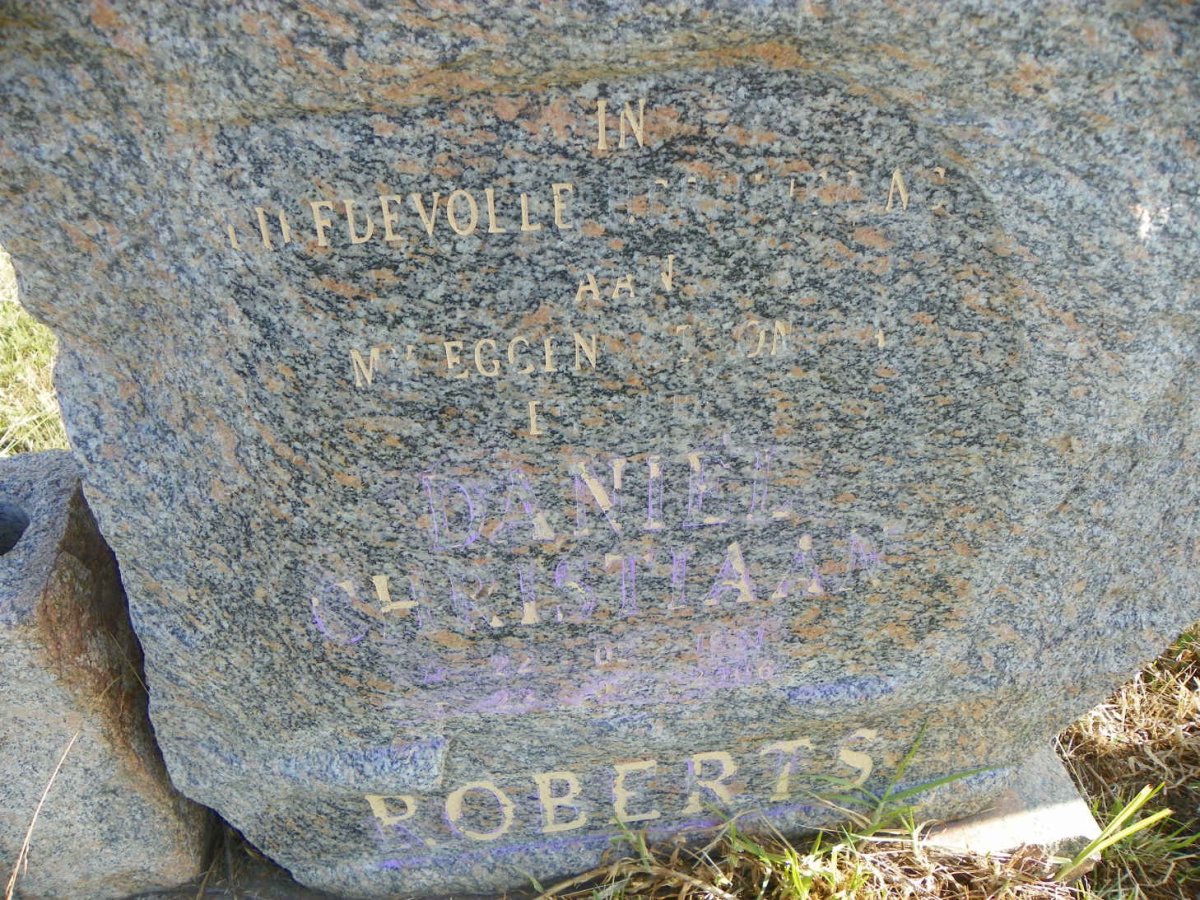 ROBERTS Daniel Christiaan 1931-2006