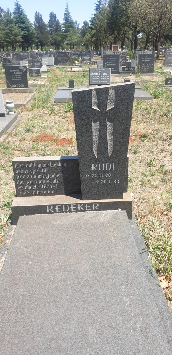 REDEKER Rudi 1960-1983