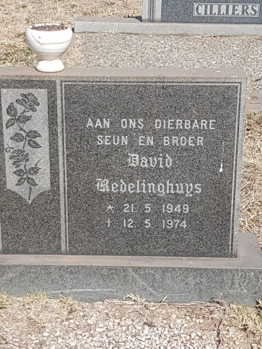 REDELINGHUYS David 1949-1974