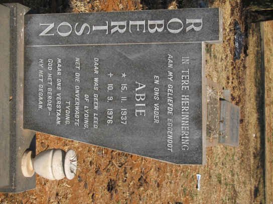 ROBERTSON Abie 1937-1976