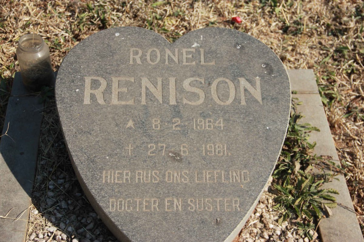 RENISON Ronel 1964-1981