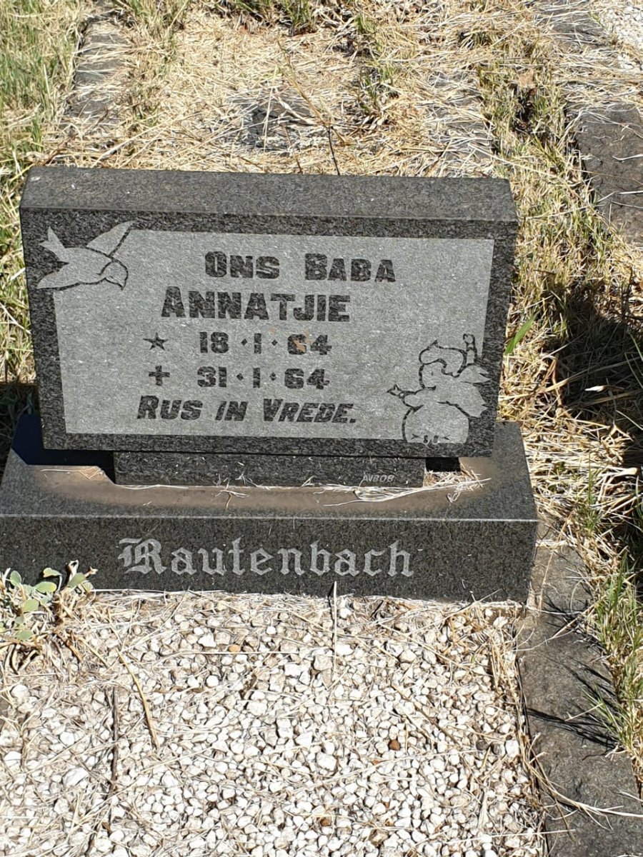 RAUTENBACH Annatjie 1964-1964