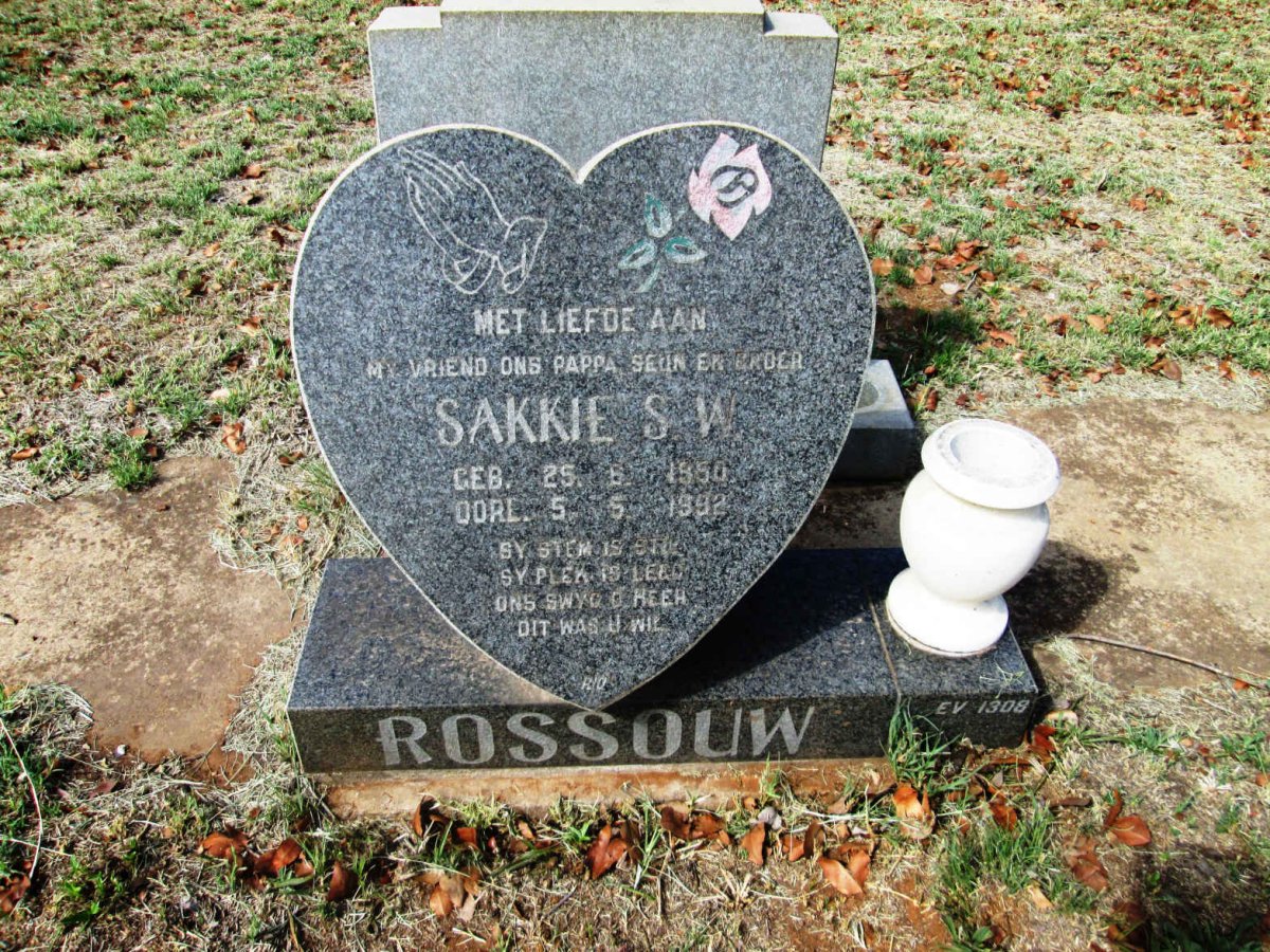 ROSSOUW Sakkie S.W. 1950-1992