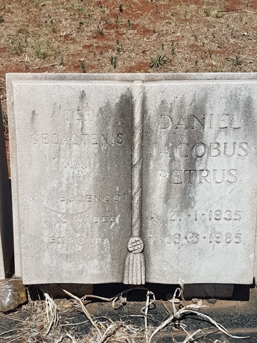 ROSSOUW Daniel Jacobus Petrus 1935-1985