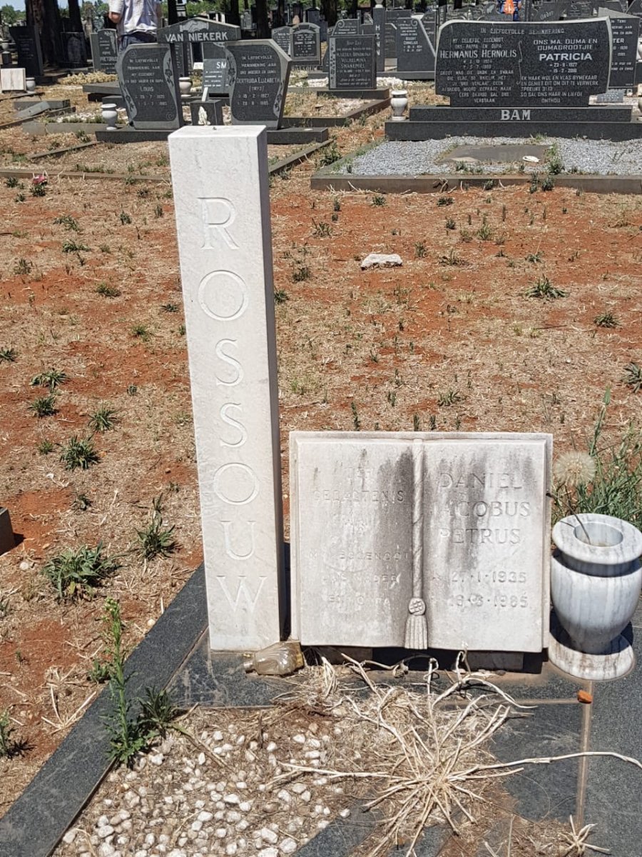 ROSSOUW Daniel Jacobus Petrus 1935-1985