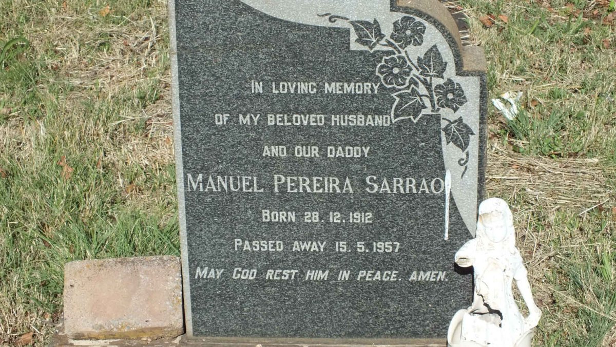 SARRAO Manuel Pereira 1912-1957
