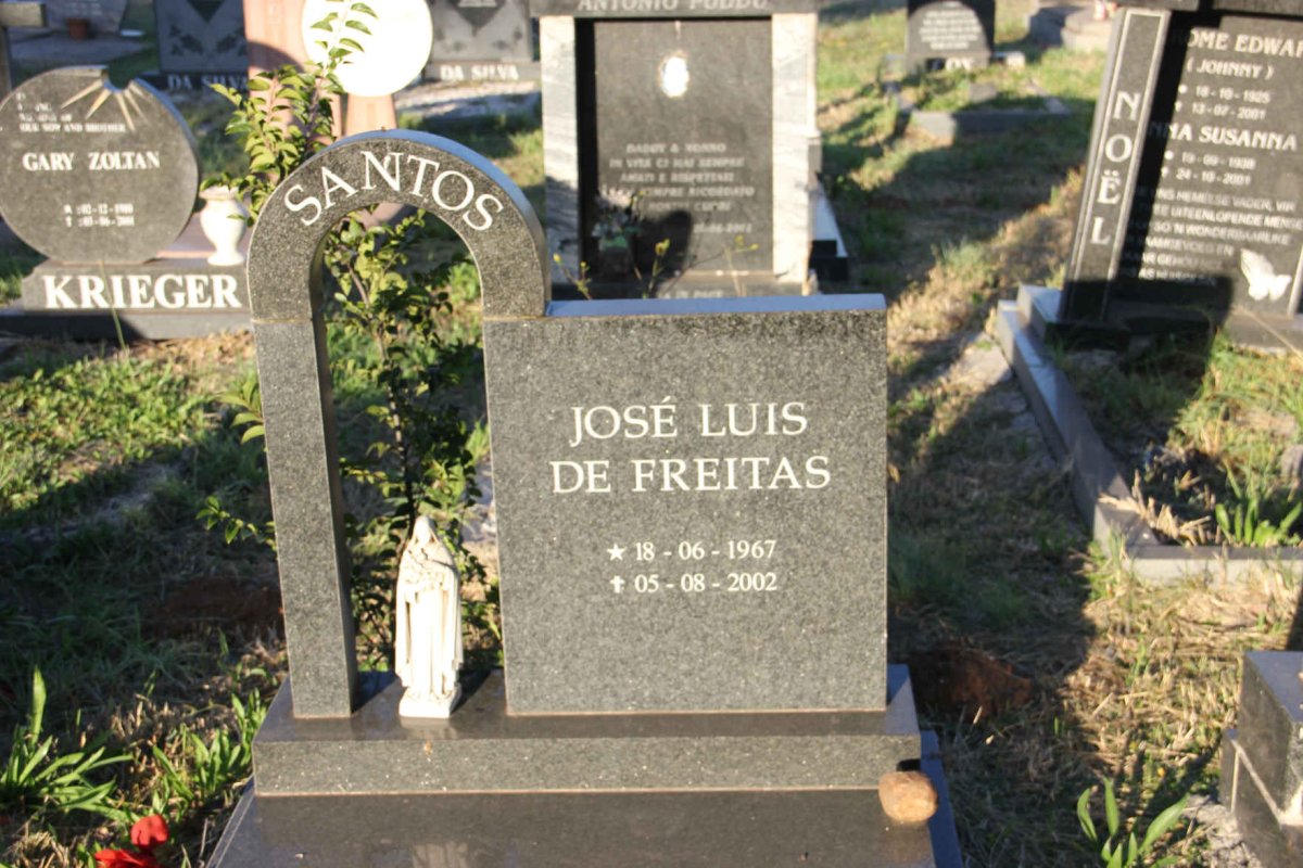 SANTOS José Luis de Freitas 1967-2002