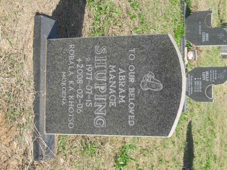 SHUPING Abram Manage 1977-2008