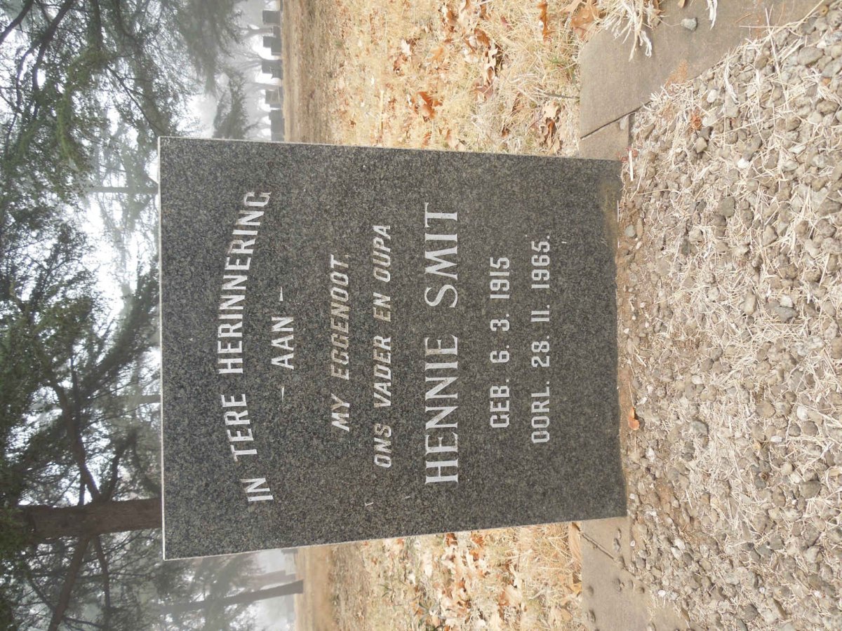 SMIT Hennie 1915-1965