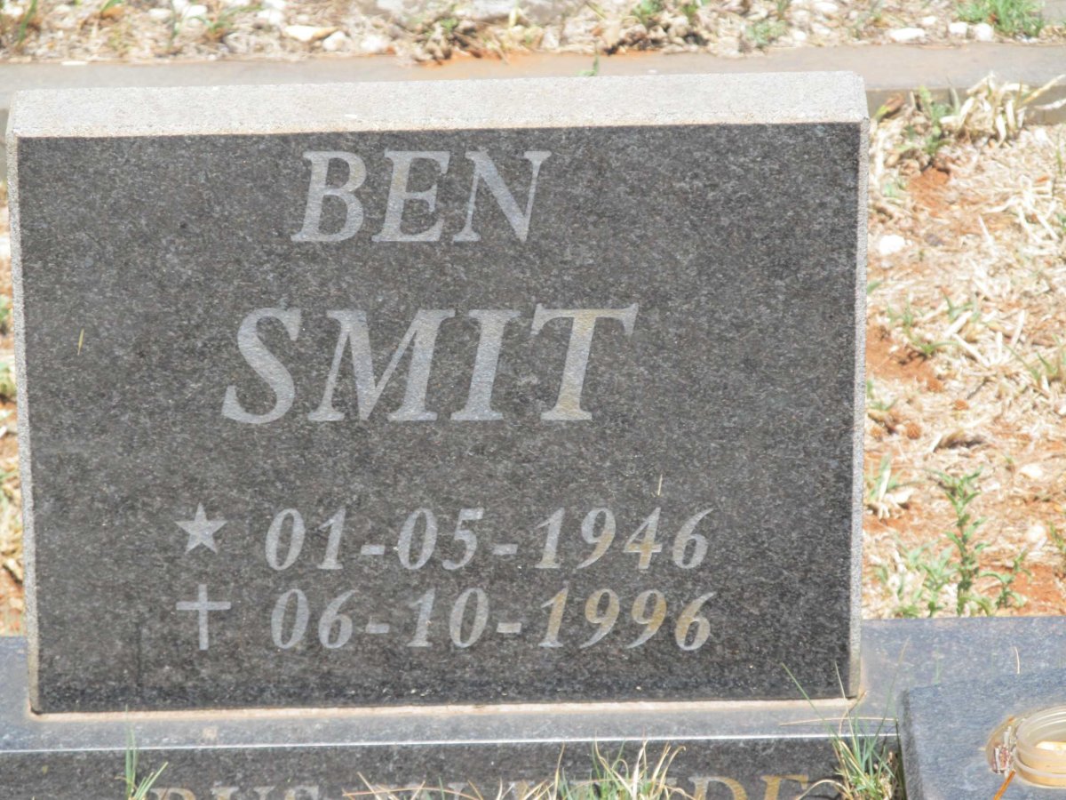 SMIT Ben 1946-1996