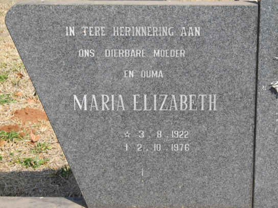 SMIT Nicolaas Carel Marthinus 1911-1976 &amp; Maria Elizabeth 1922-1976