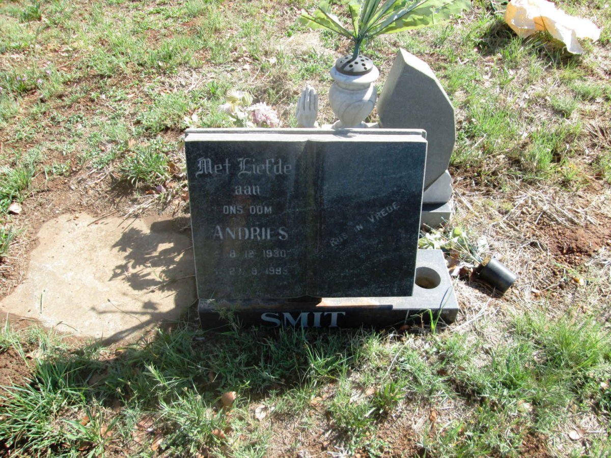 SMIT Andries 1930-1995
