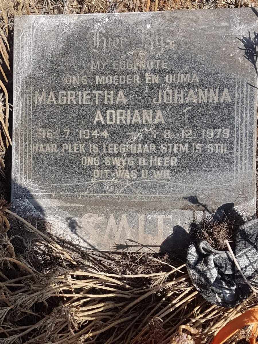 SMIT Magrietha Johanna Adriana 1944-1979