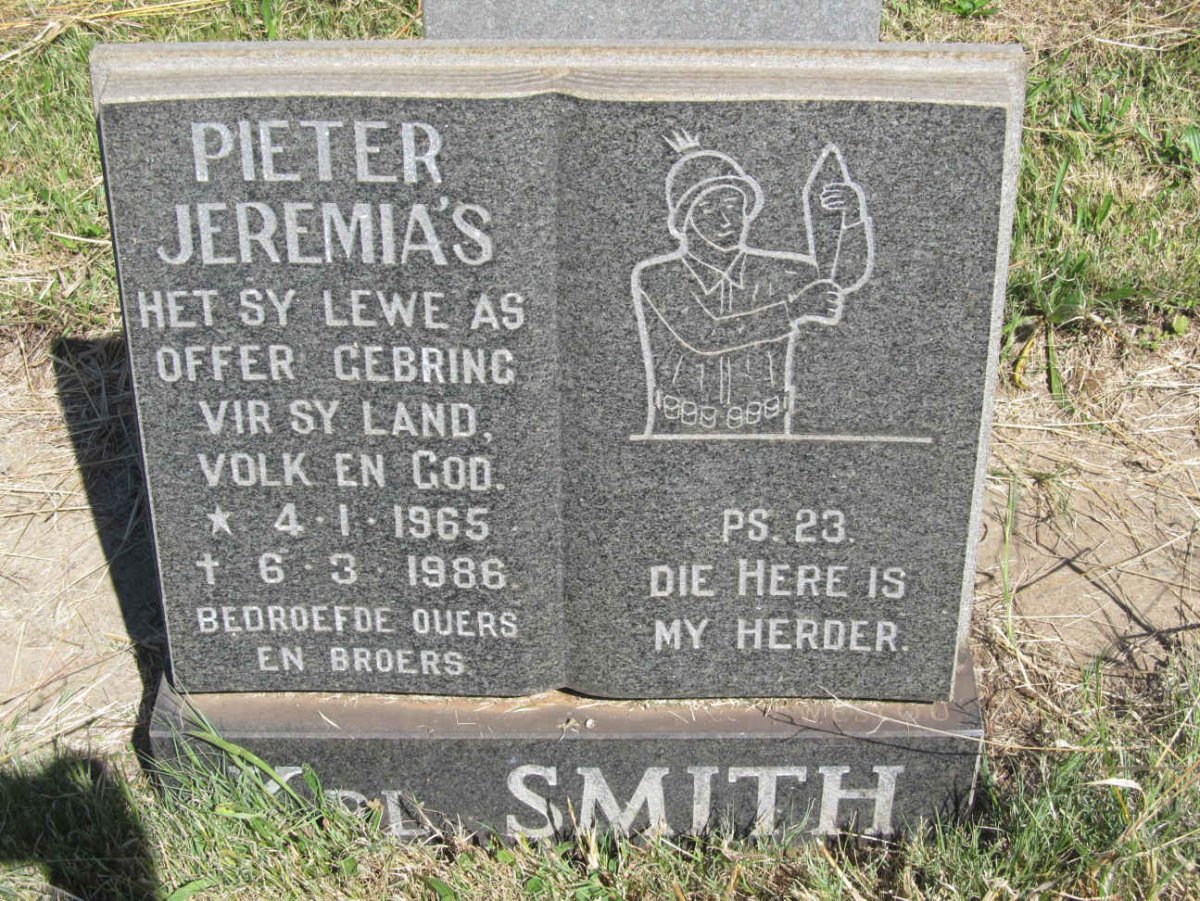 SMITH Pieter Jeremia's 1965-1986