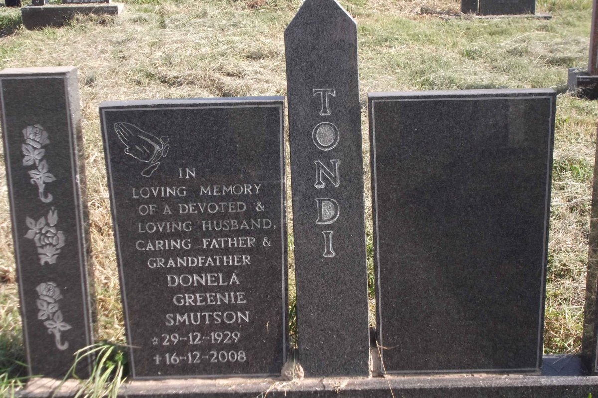 SMUTSON Donela Greenie 1929-2008