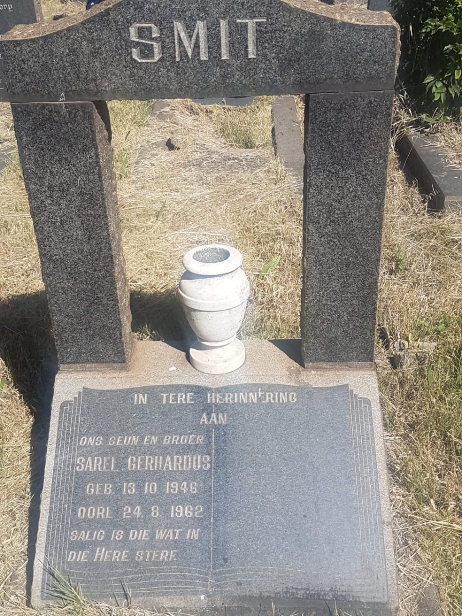 SMIT Sarel Gerhardus 1946-1962