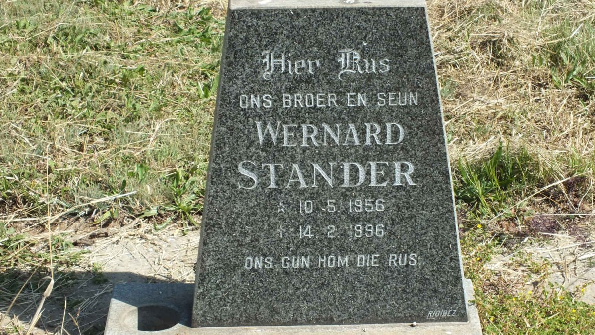 STANDER Wernard 1956-1996