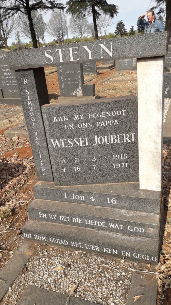 STEYN Wessel Joubert 1915-1971