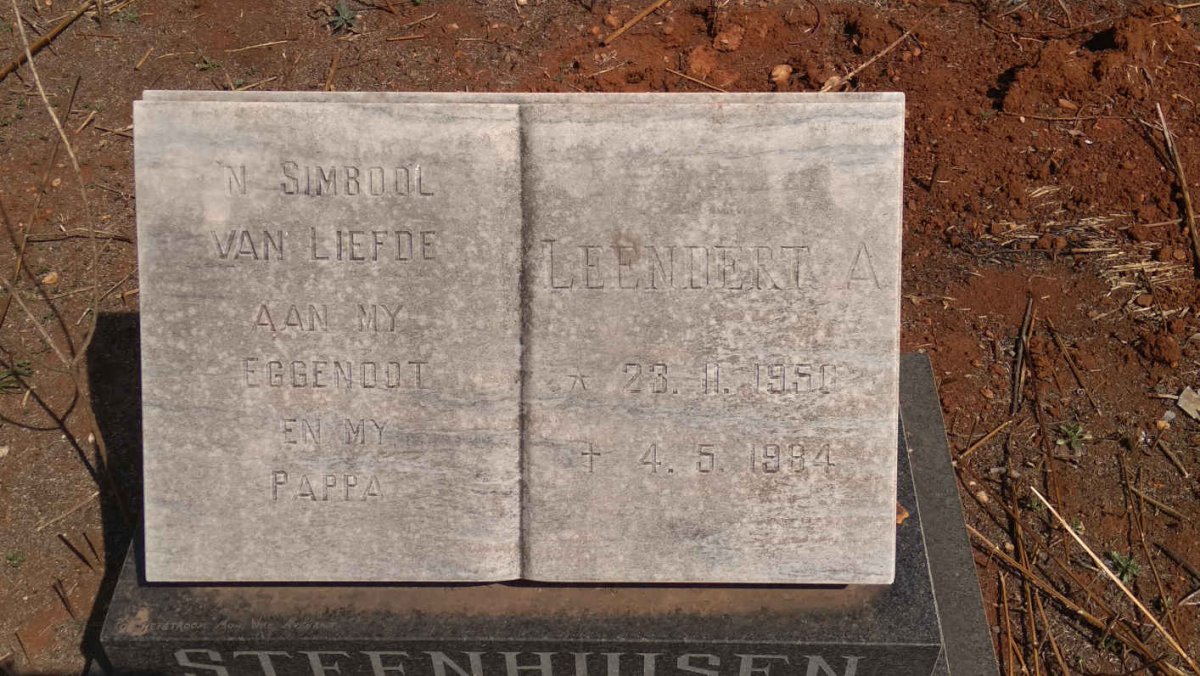STEENHUISEN Leendert A. 1950-1984