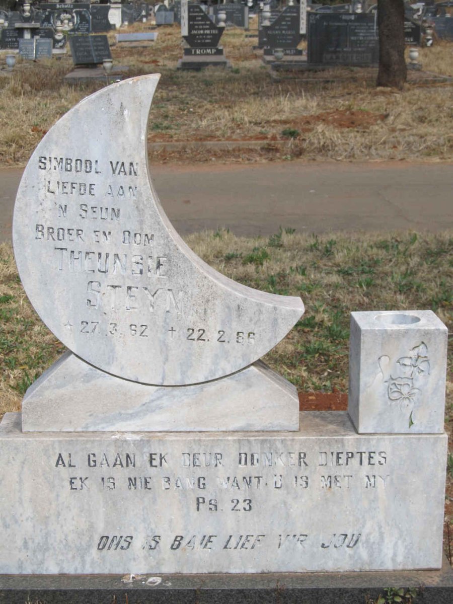 STEYN Theunsie 1962-1986