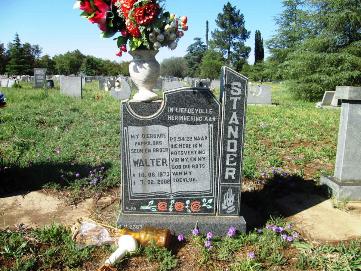 STANDER Walter 1973-2002