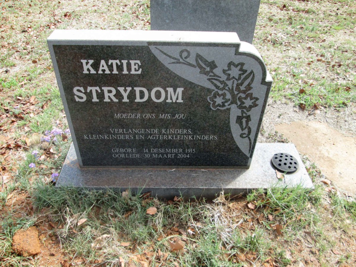 STRYDOM Katie 1915-2004