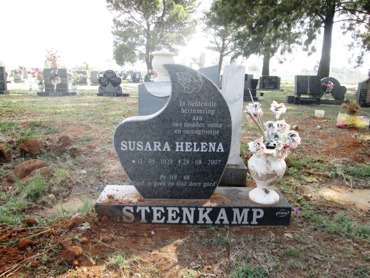 STEENKAMP Susara Helena 1929-2007
